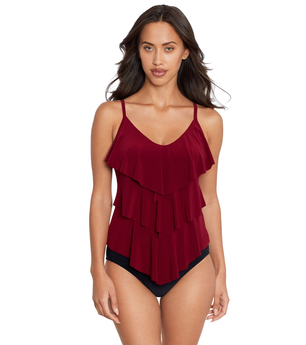 Magicsuit by Miraclesuit Solid Rita Tankini Top