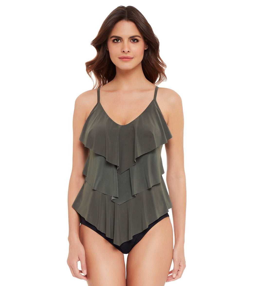 Magicsuit by Miraclesuit Solid Rita Tankini Top