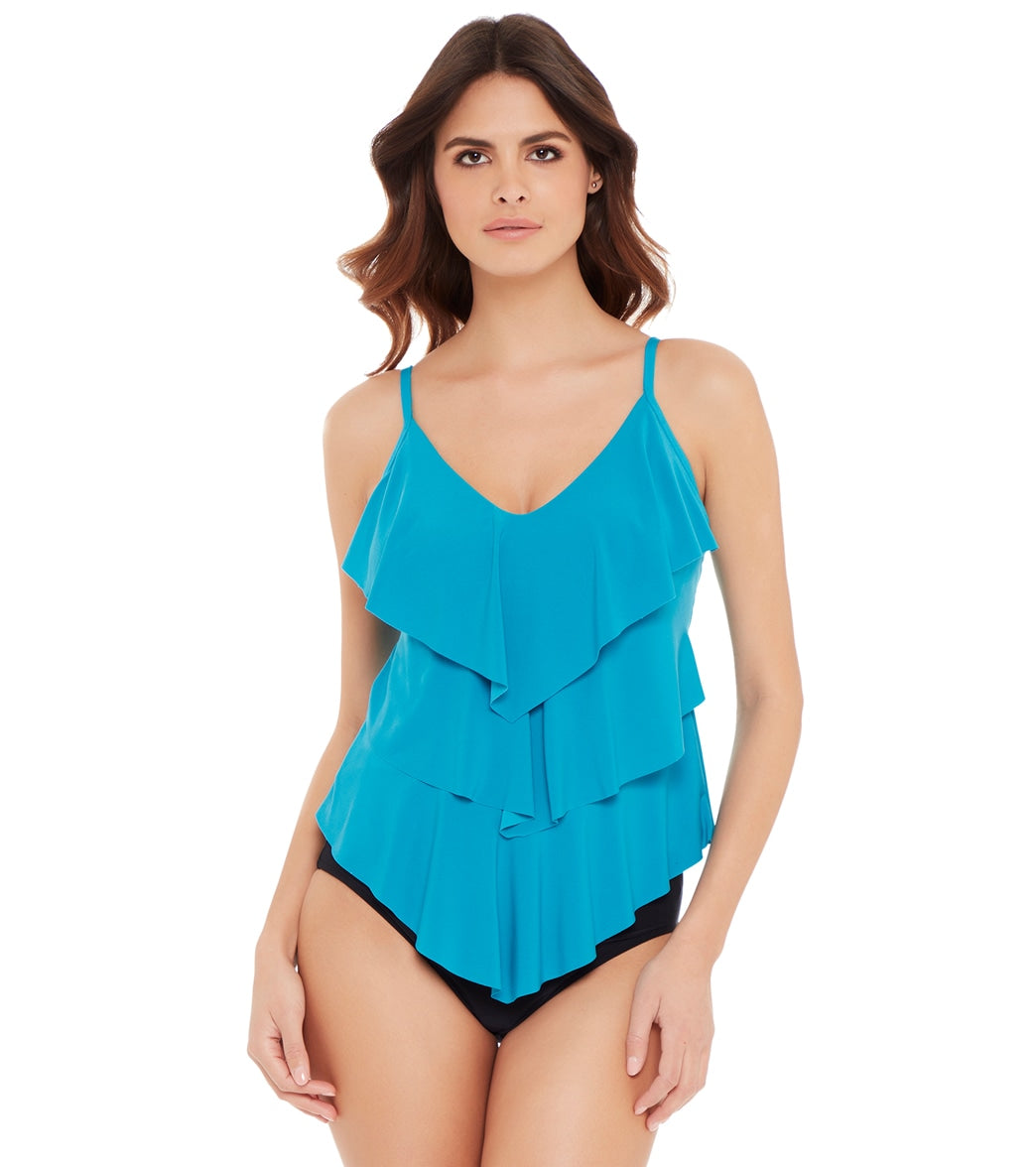Magicsuit by Miraclesuit Solid Rita Tankini Top