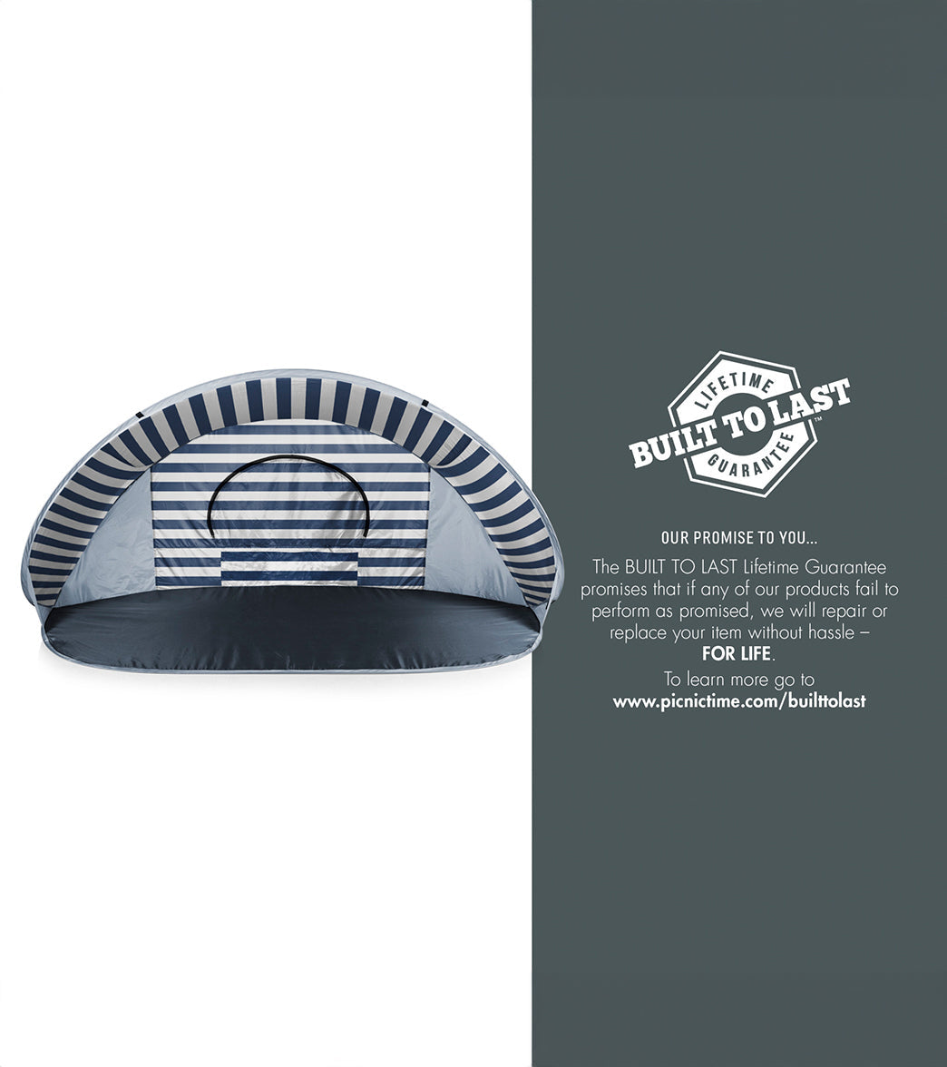 Picnic Time Manta Popup Sun/Wind Shelter Beach Tent