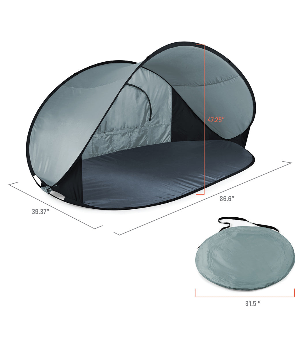 Picnic Time Manta Popup Sun/Wind Shelter Beach Tent