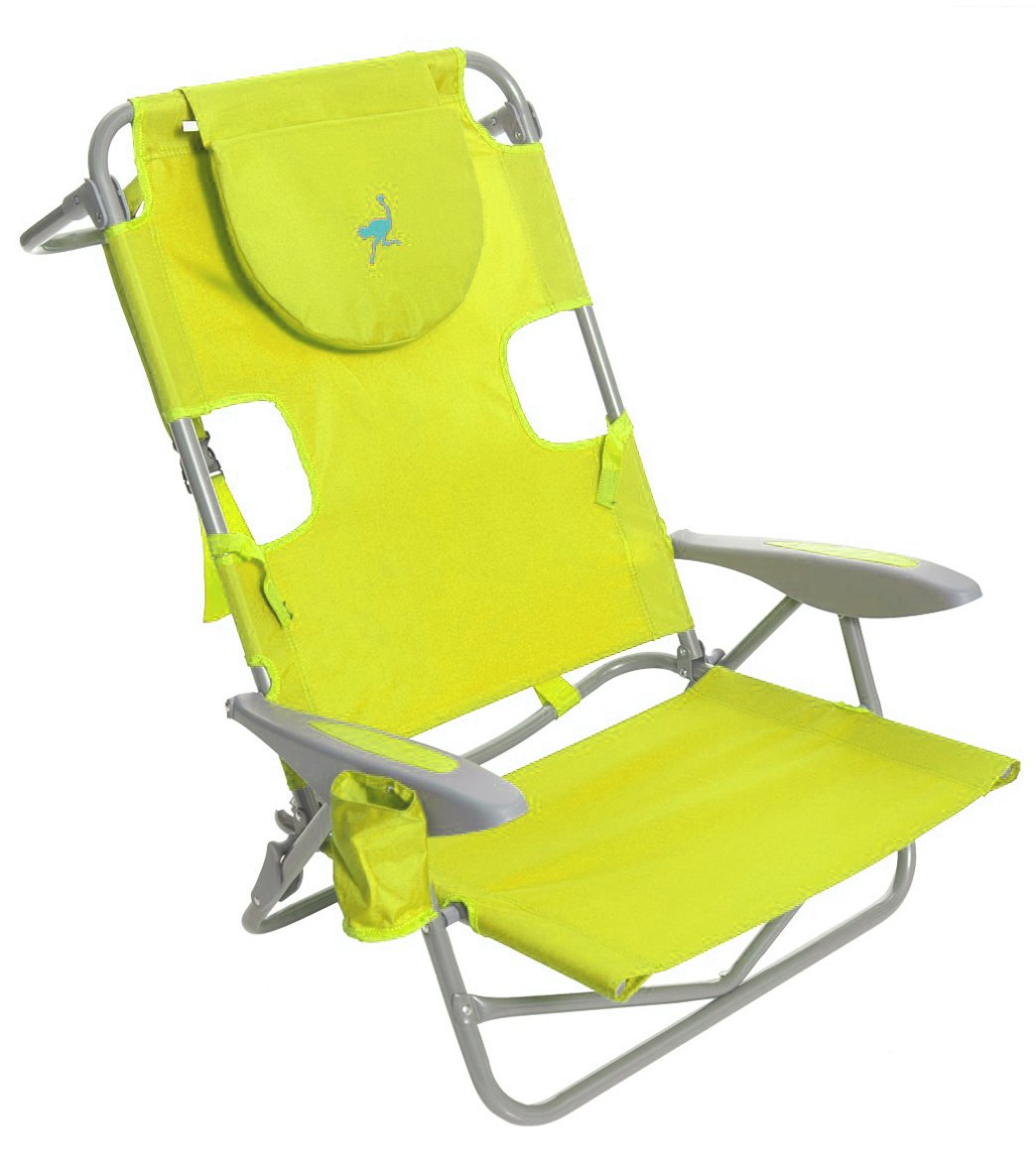Ostrich Face Down Beach Chair W/ Backpack Straps