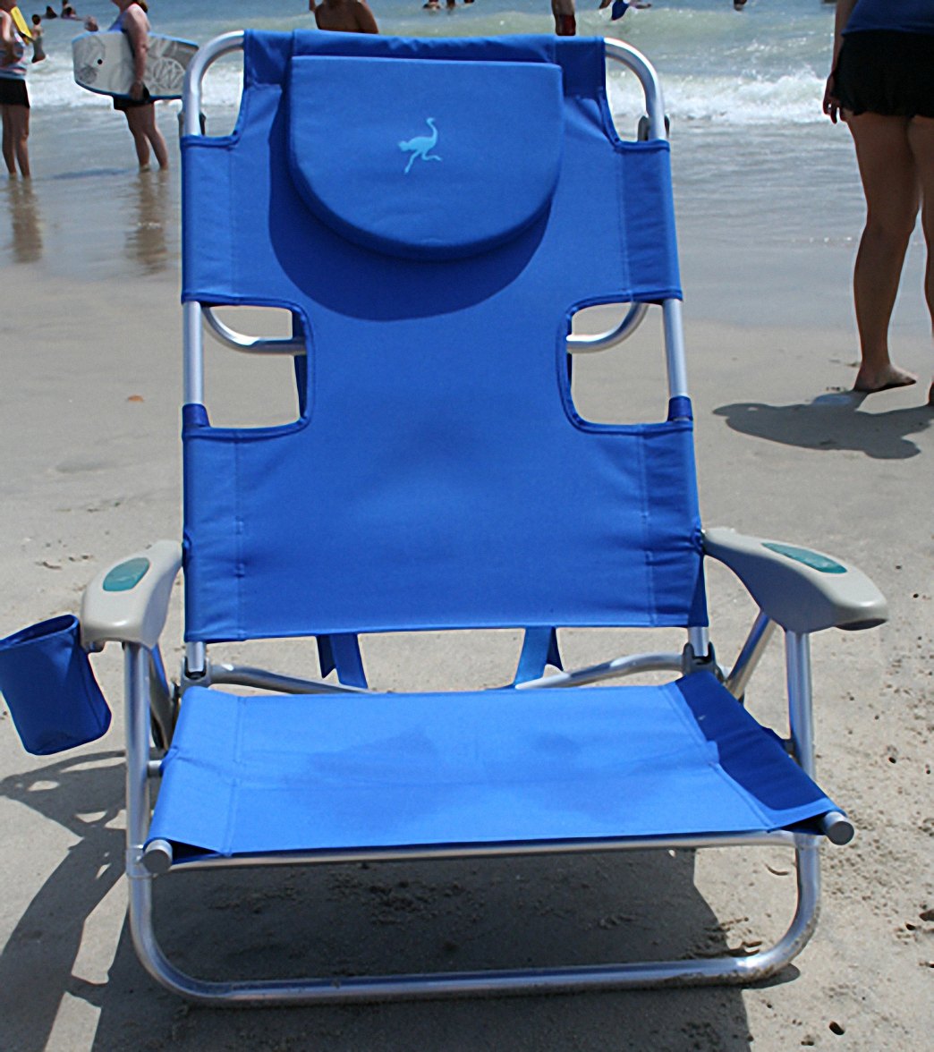 Ostrich Face Down Beach Chair W/ Backpack Straps