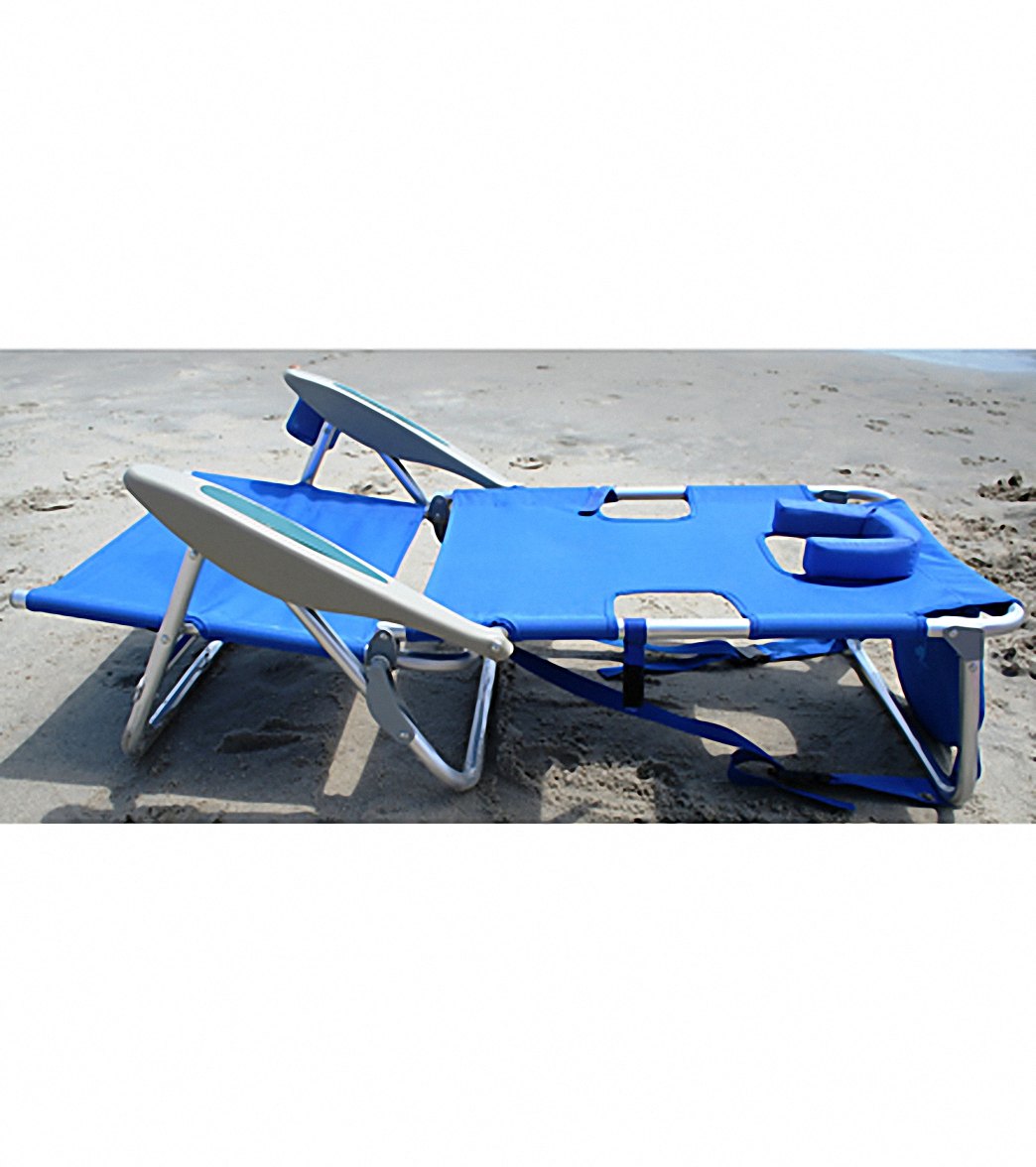 Ostrich Face Down Beach Chair W/ Backpack Straps