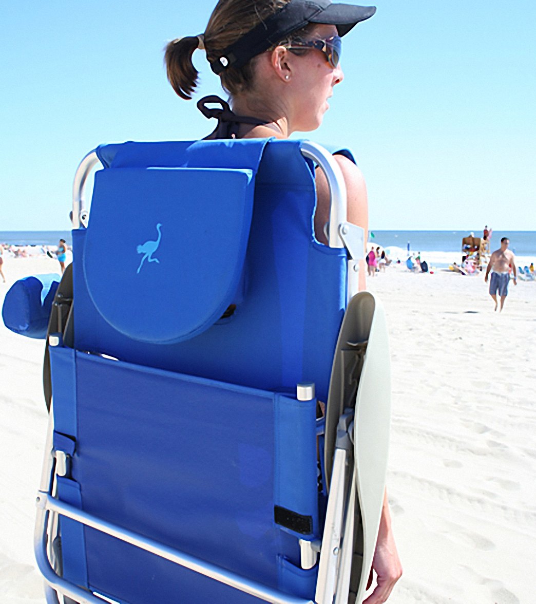Ostrich Face Down Beach Chair W/ Backpack Straps