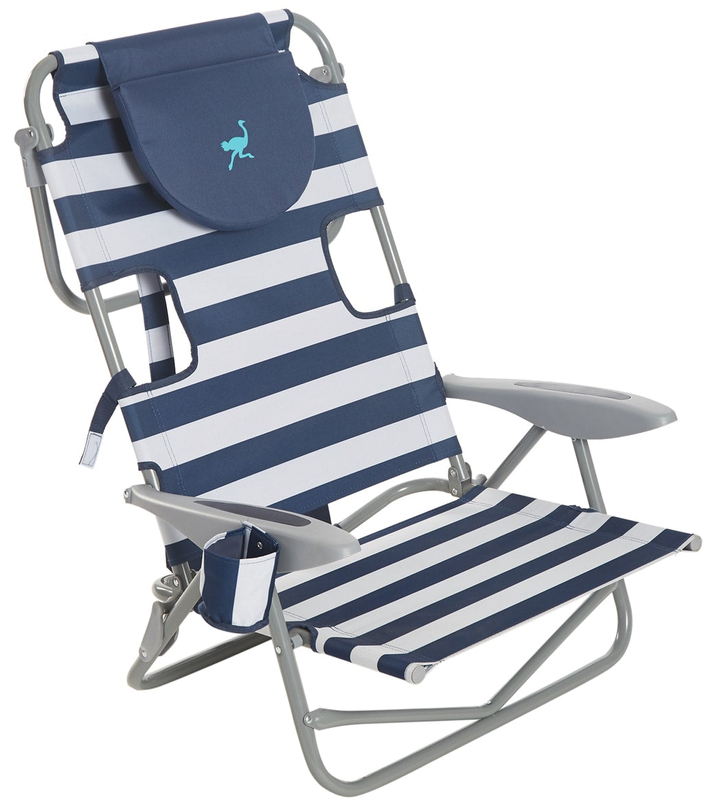 Ostrich Face Down Beach Chair W/ Backpack Straps