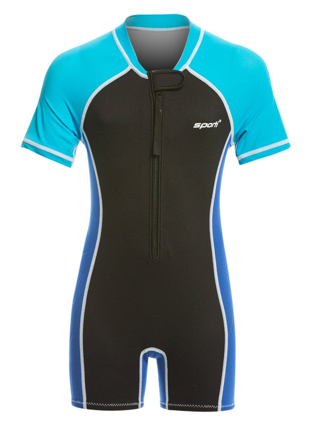 Sporti Kid's 1.5mm UPF 50+ Short Sleeve Solid Thermal Suit