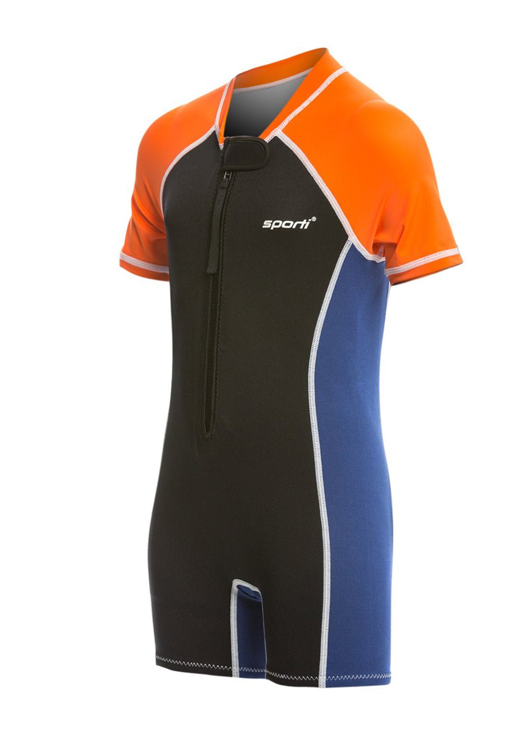 Sporti Kid's 1.5mm UPF 50+ Short Sleeve Solid Thermal Suit