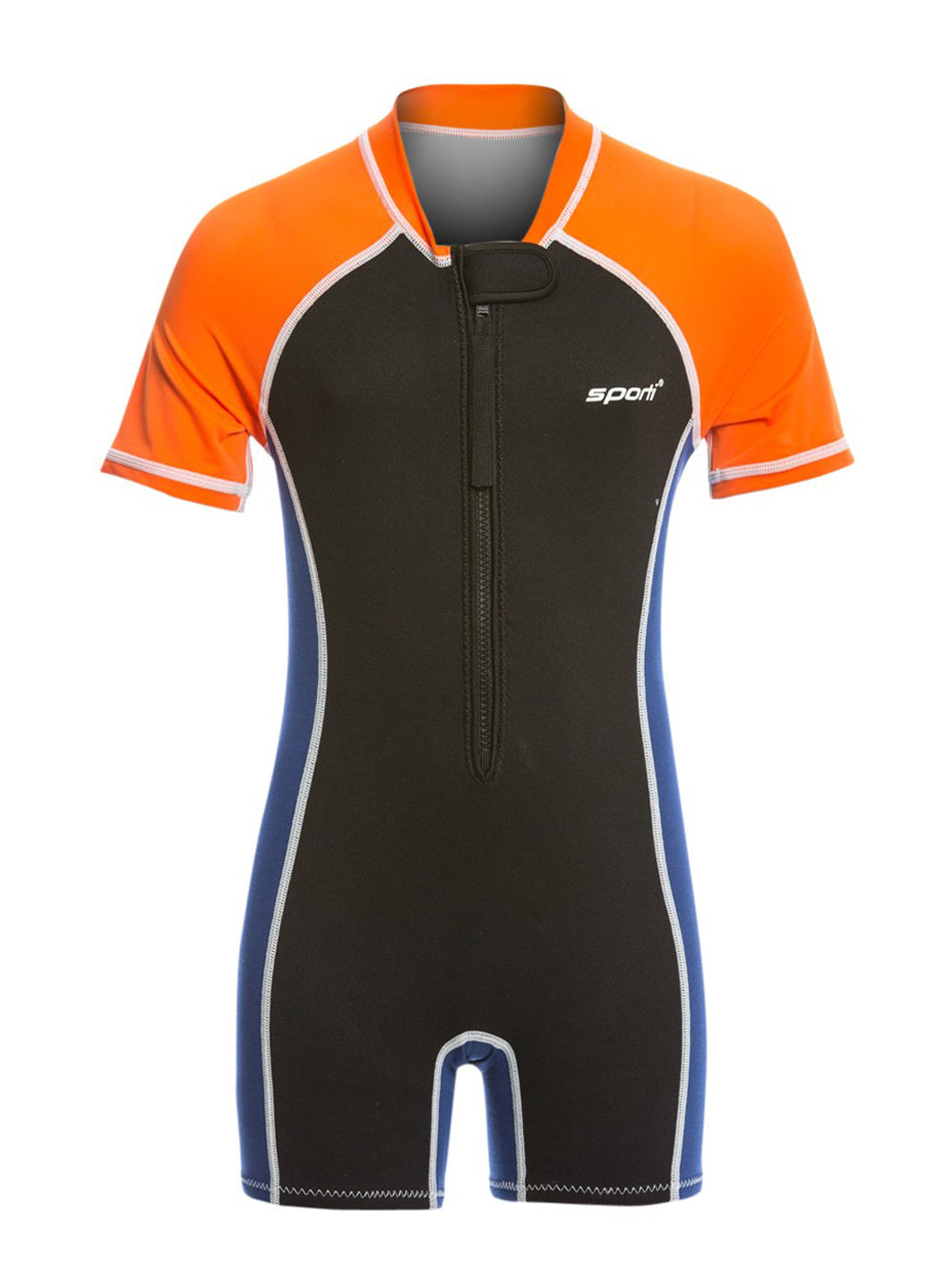 Sporti Kid's 1.5mm UPF 50+ Short Sleeve Solid Thermal Suit