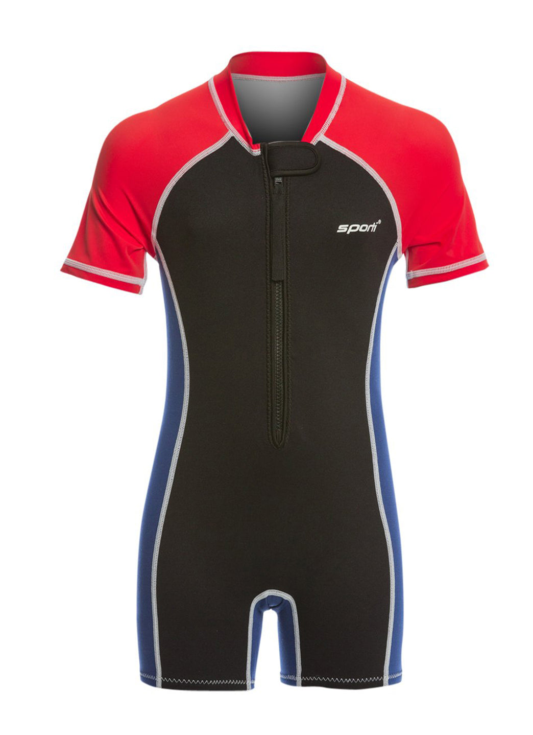 Sporti Kid's 1.5mm UPF 50+ Short Sleeve Solid Thermal Suit