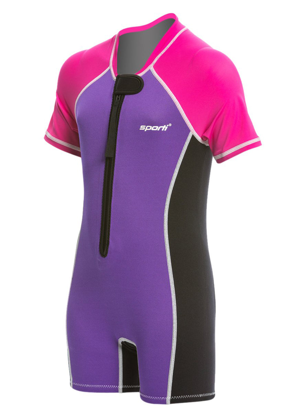 Sporti Kid's 1.5mm UPF 50+ Short Sleeve Solid Thermal Suit