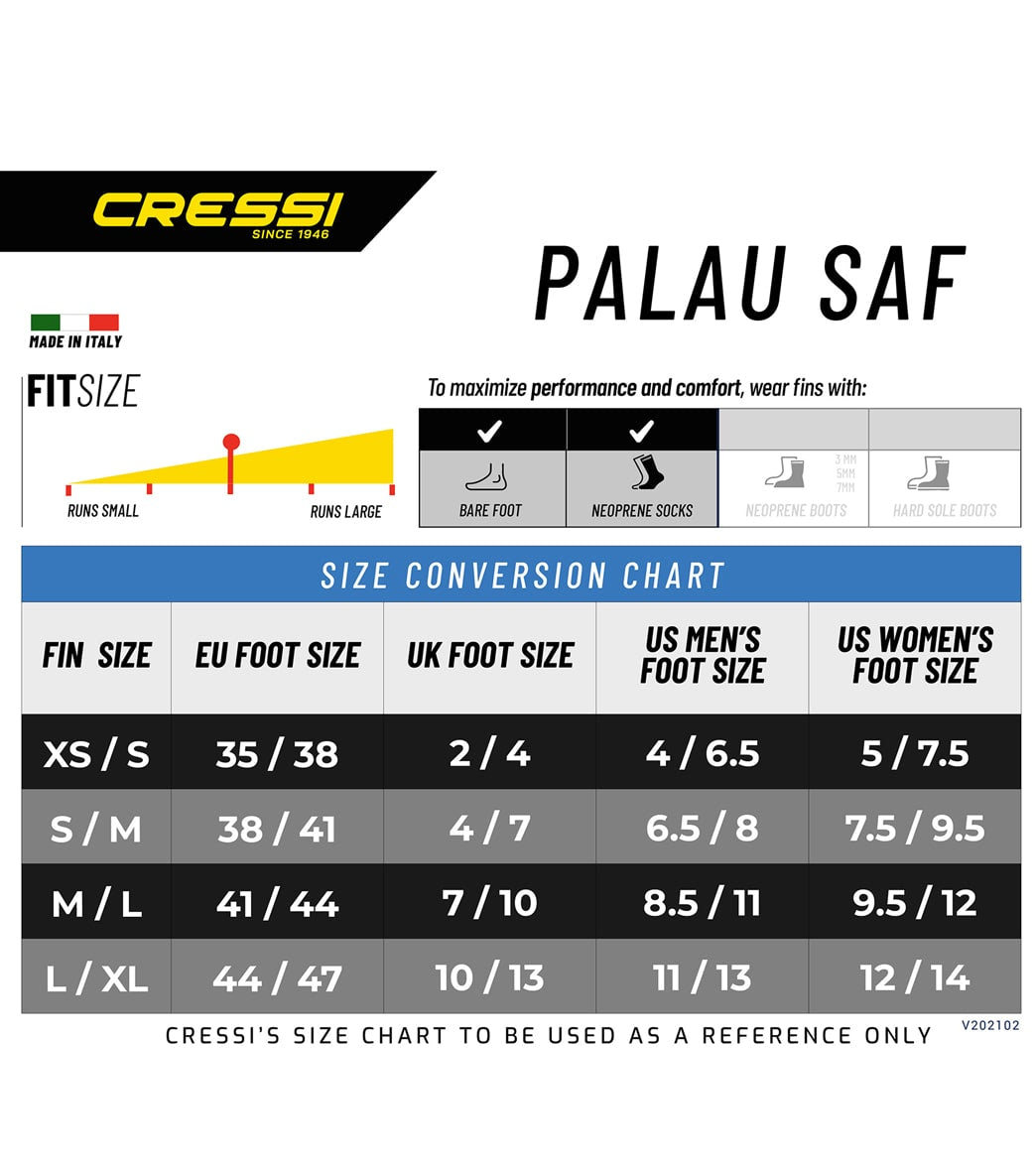 Cressi Short Adjustable Travel Fin