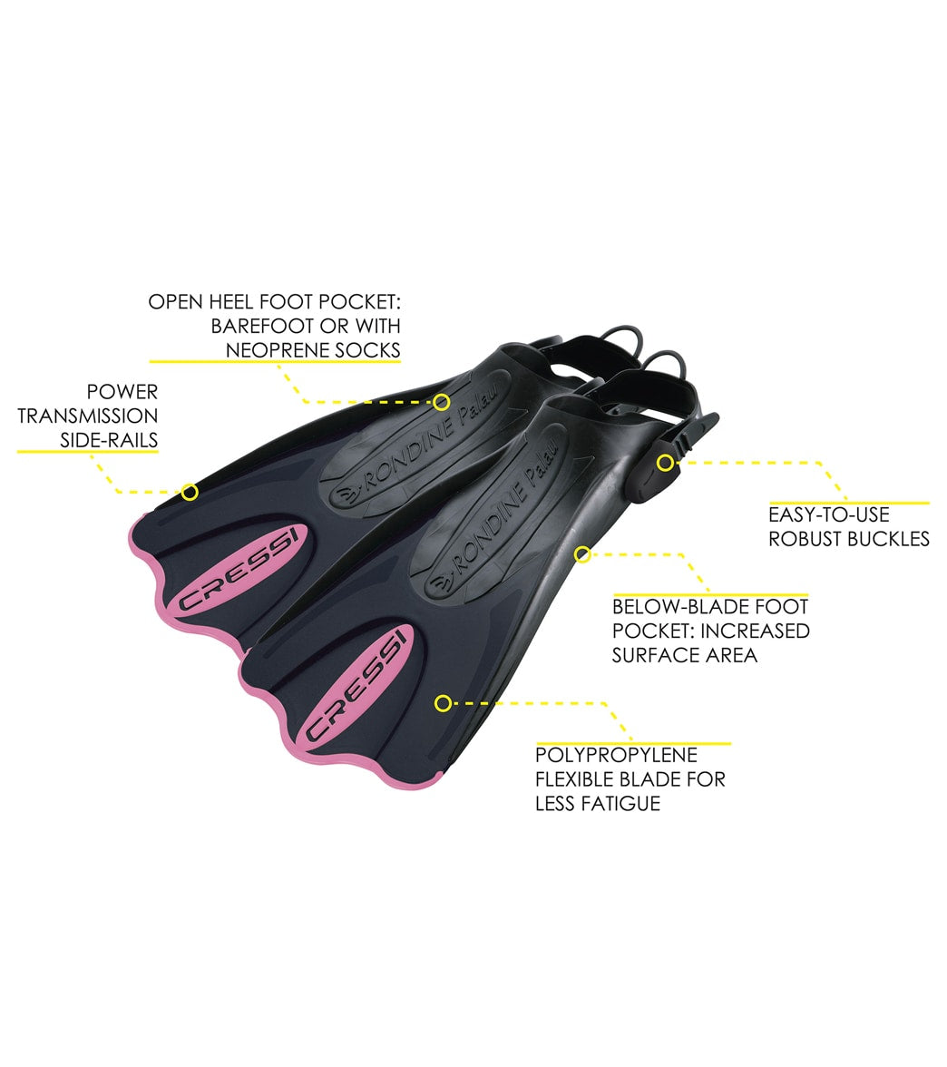 Cressi Short Adjustable Travel Fin