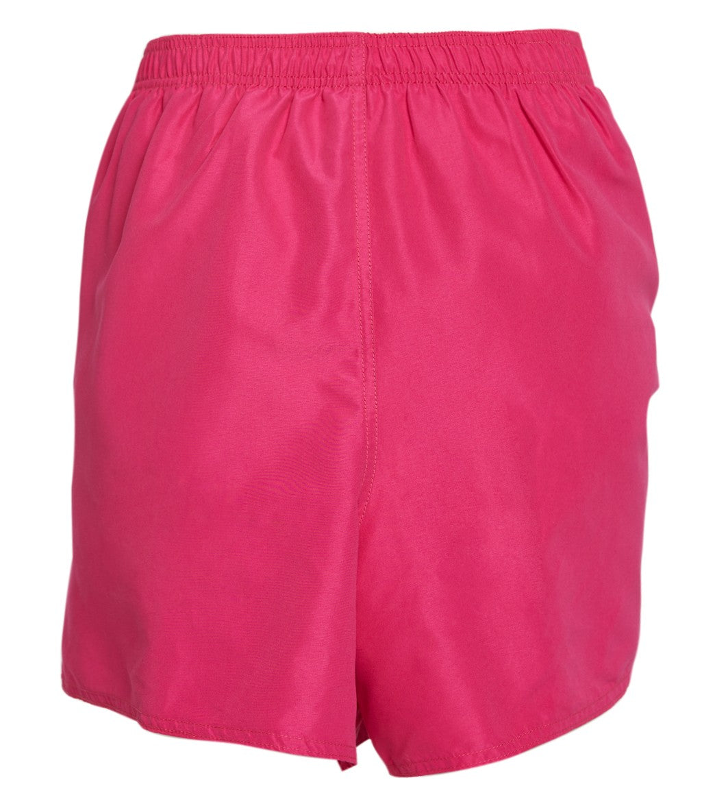 Maxine Plus Size Solids Woven Board Shorts