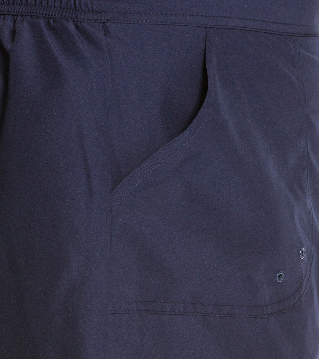 Maxine Women's Plus Size Solid Woven Boardskirt