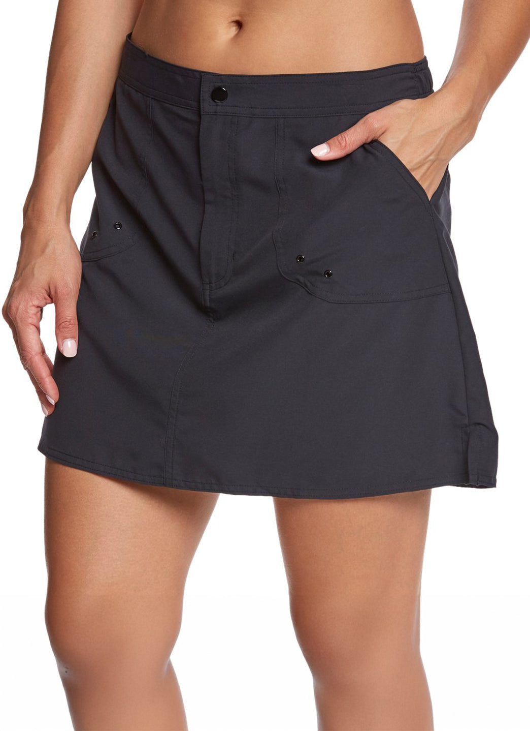 Maxine Women's Solid Woven Boardskirt