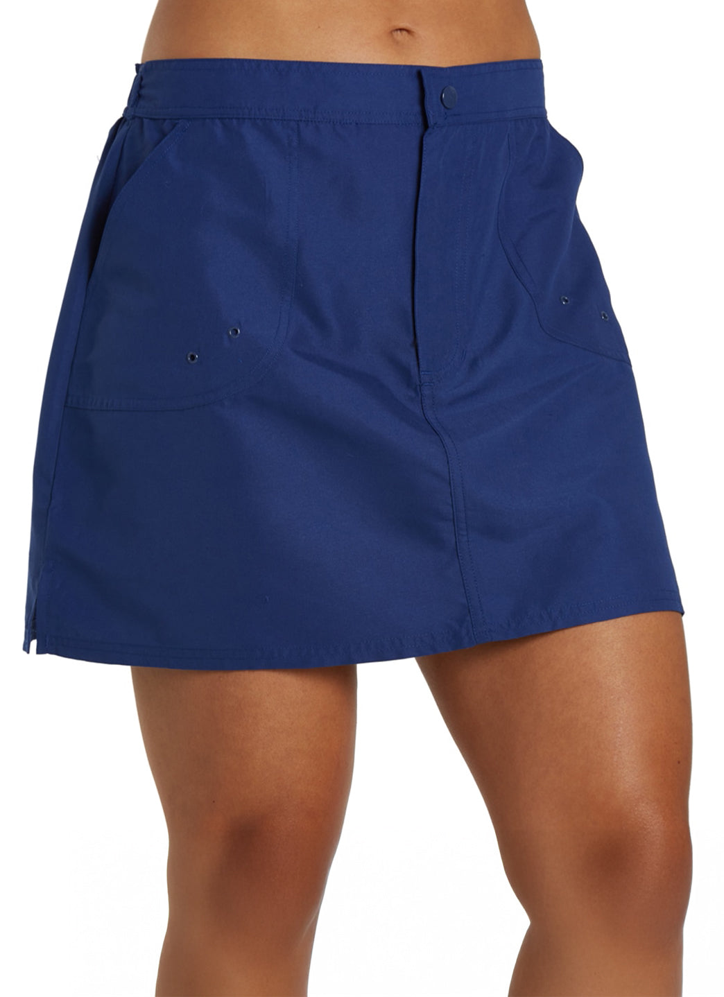 Maxine Women's Solid Woven Boardskirt