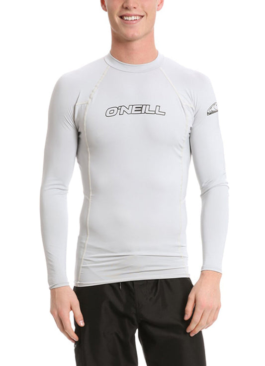 O'Neill Men's Basic Skins Long Sleeve Crew Rashguard
