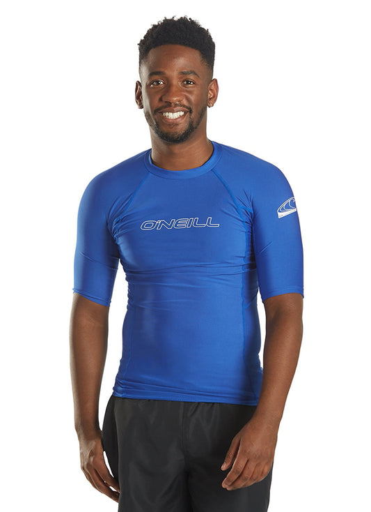 O'Neill Men's Basic Skins Short Sleeve Crew Rashguard