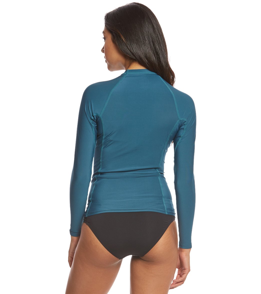 O'Neill Women's Basic Skins Long Sleeve Crew Rashguard