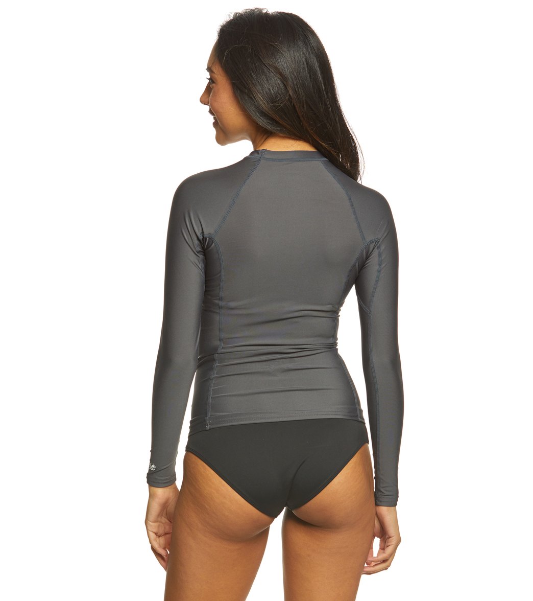 O'Neill Women's Basic Skins Long Sleeve Crew Rashguard