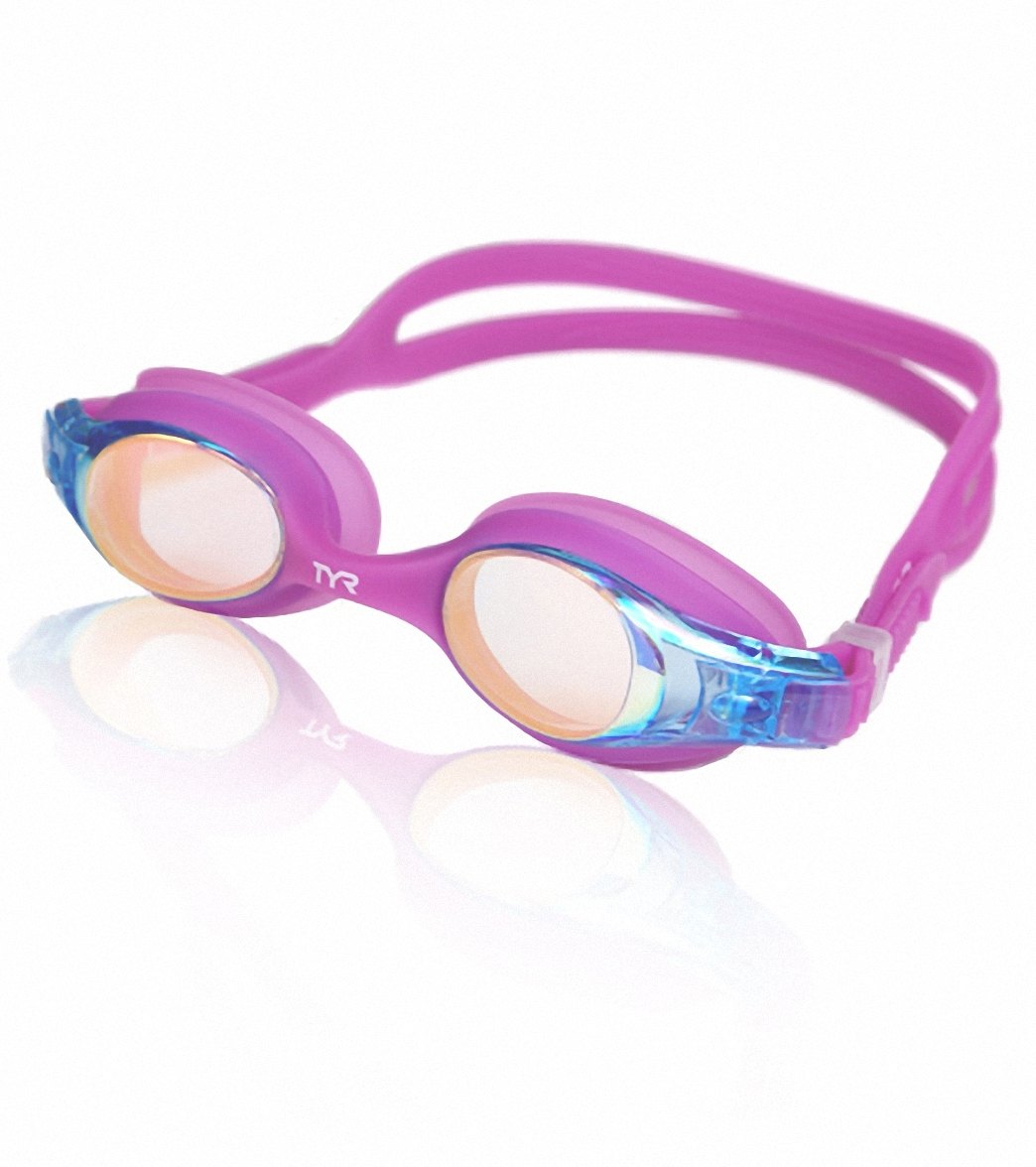 TYR Kids' Swimple Metallized Goggle