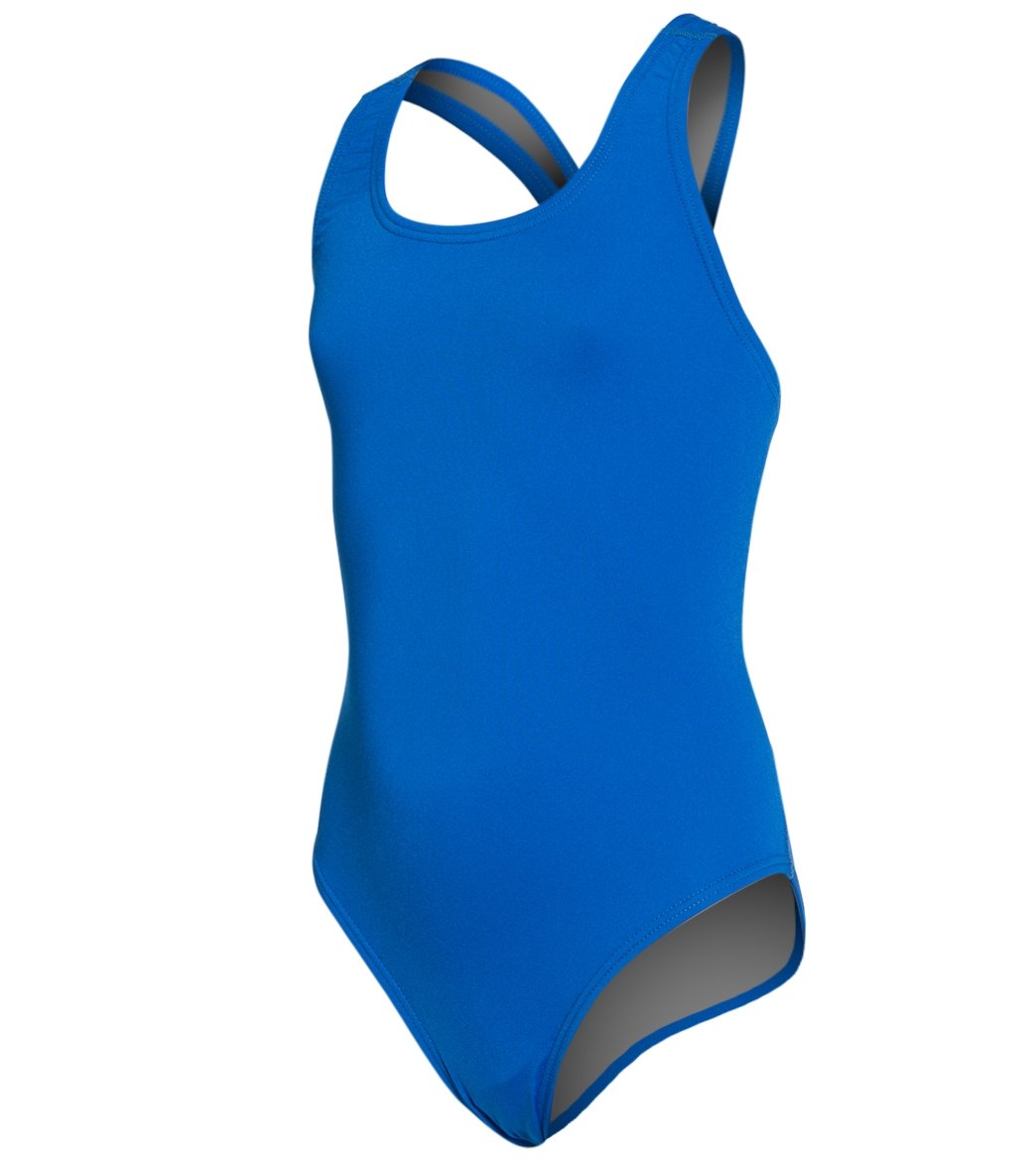Speedo Solid Endurance Super Proback Youth Swimsuit