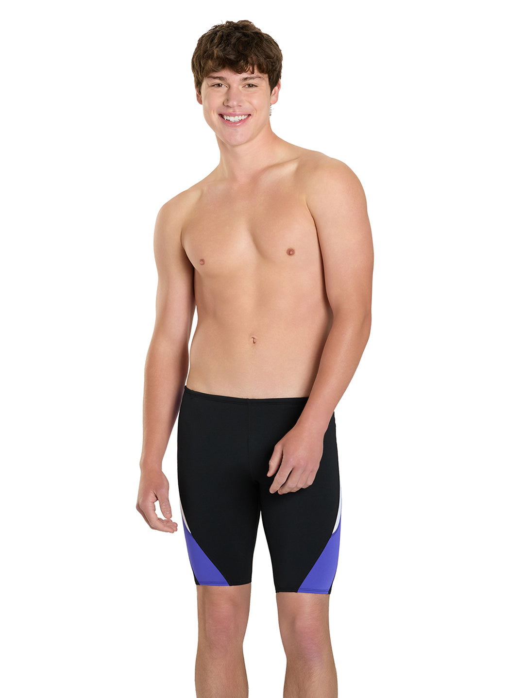 Dolfin Men's Chloroban Color Block Jammer Swimsuit