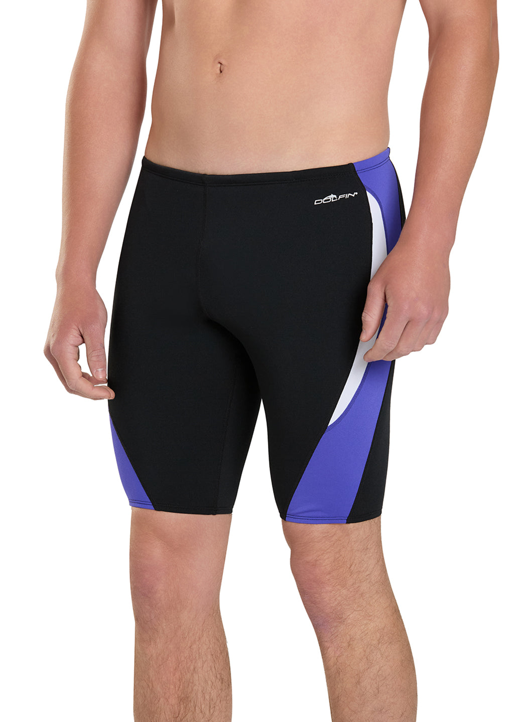 Dolfin Men's Chloroban Color Block Jammer Swimsuit