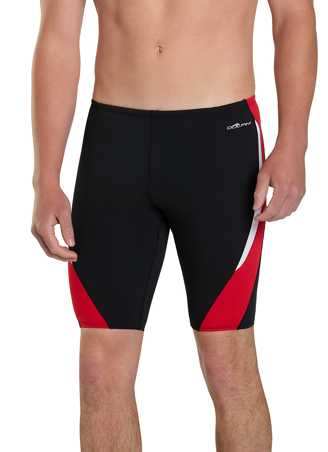 Dolfin Men's Chloroban Color Block Jammer Swimsuit