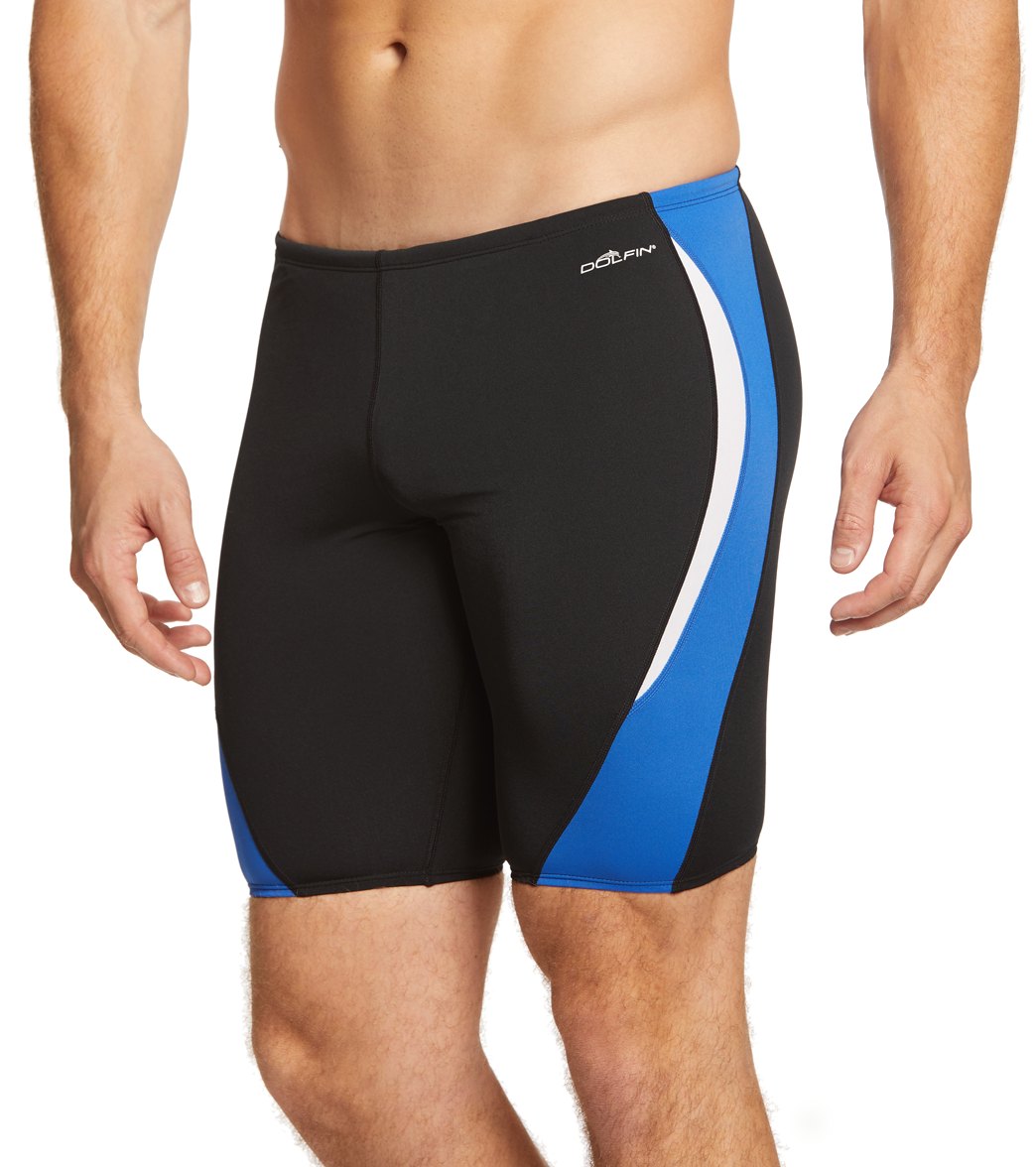 Dolfin Men's Chloroban Color Block Jammer Swimsuit