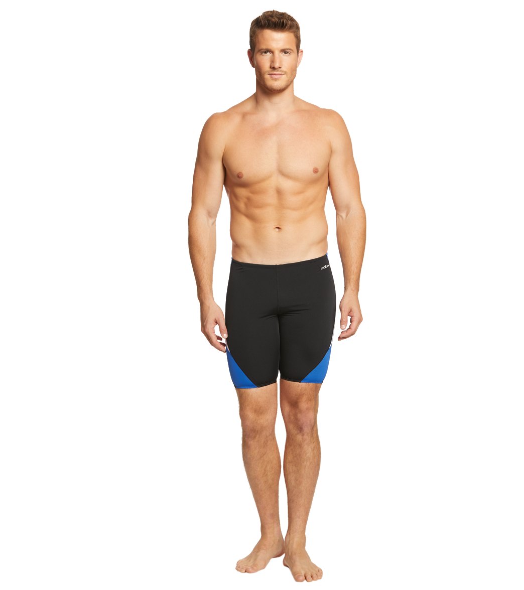 Dolfin Men's Chloroban Color Block Jammer Swimsuit