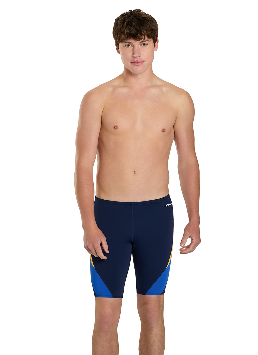 Dolfin Men's Chloroban Color Block Jammer Swimsuit
