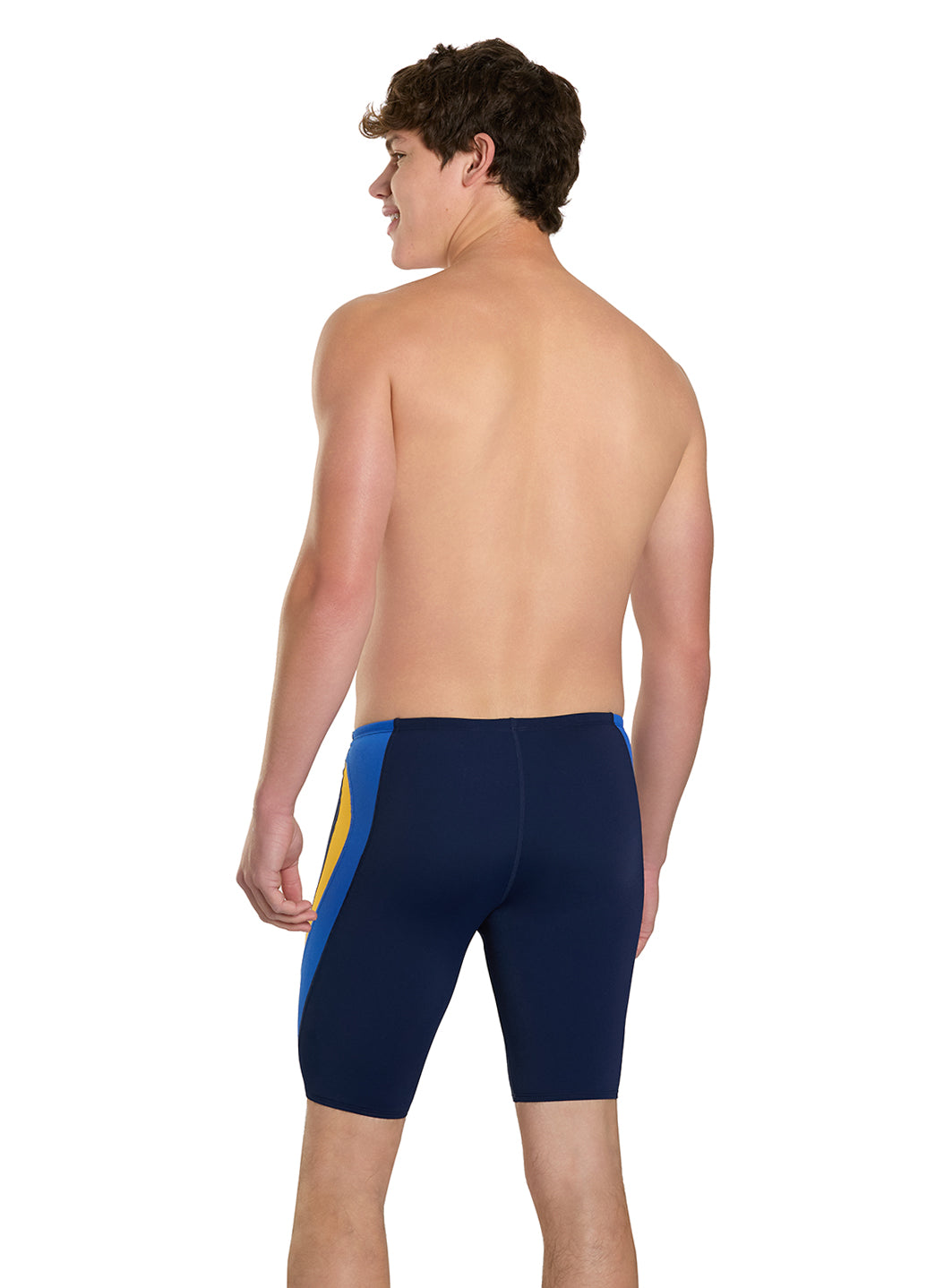 Dolfin Men's Chloroban Color Block Jammer Swimsuit