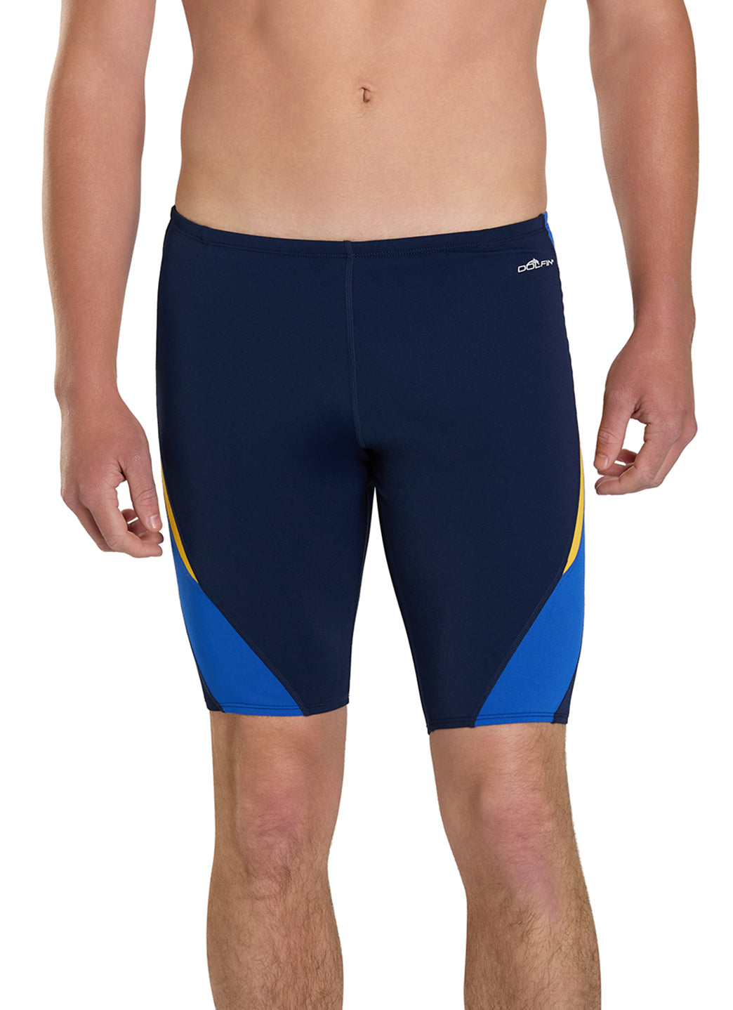 Dolfin Men's Chloroban Color Block Jammer Swimsuit