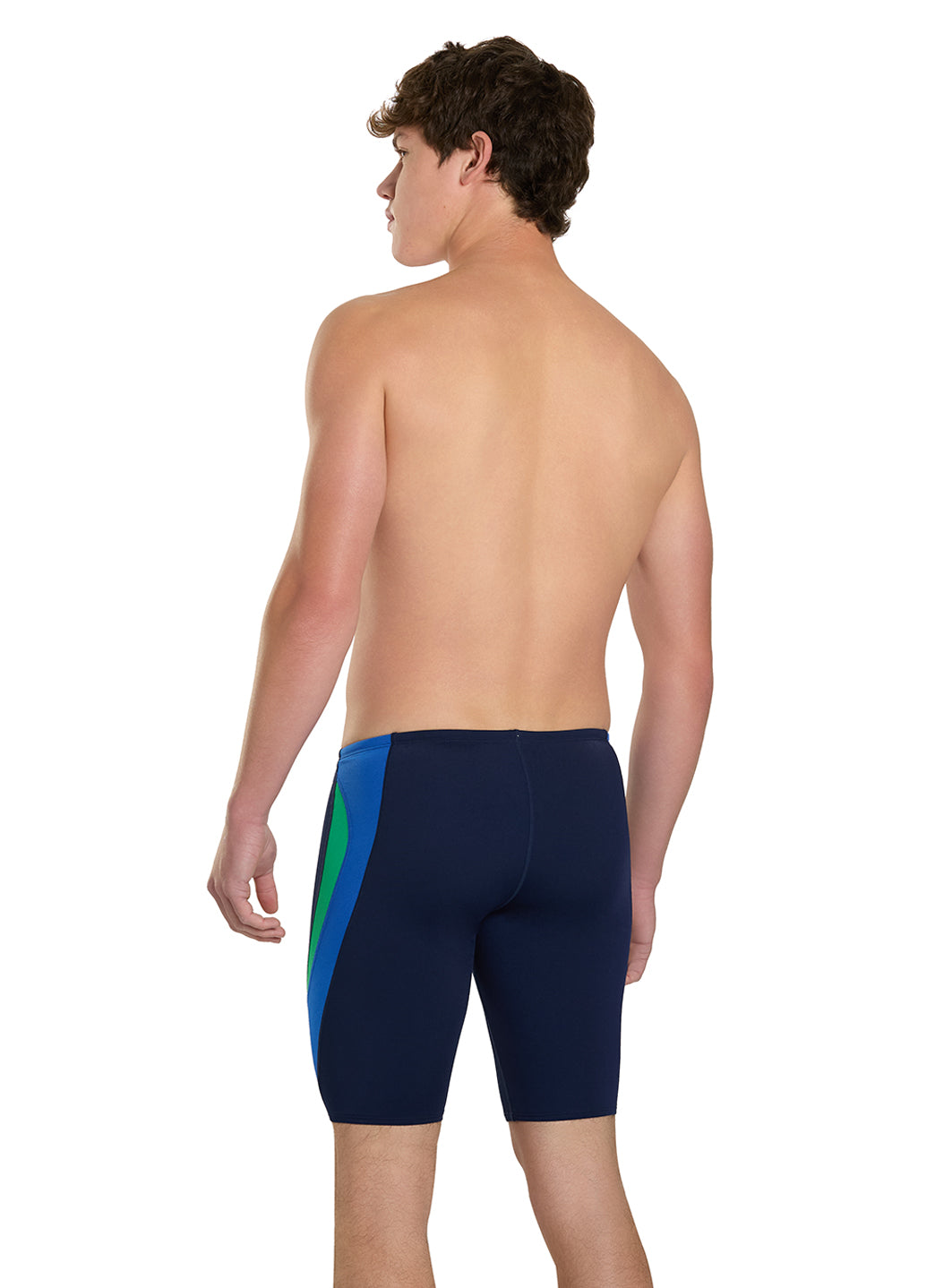 Dolfin Men's Chloroban Color Block Jammer Swimsuit