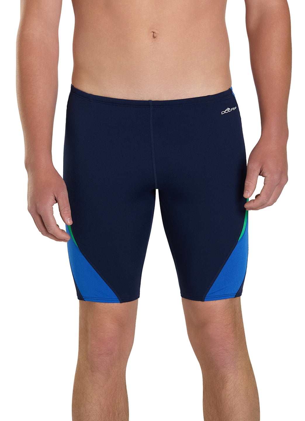 Dolfin Men's Chloroban Color Block Jammer Swimsuit