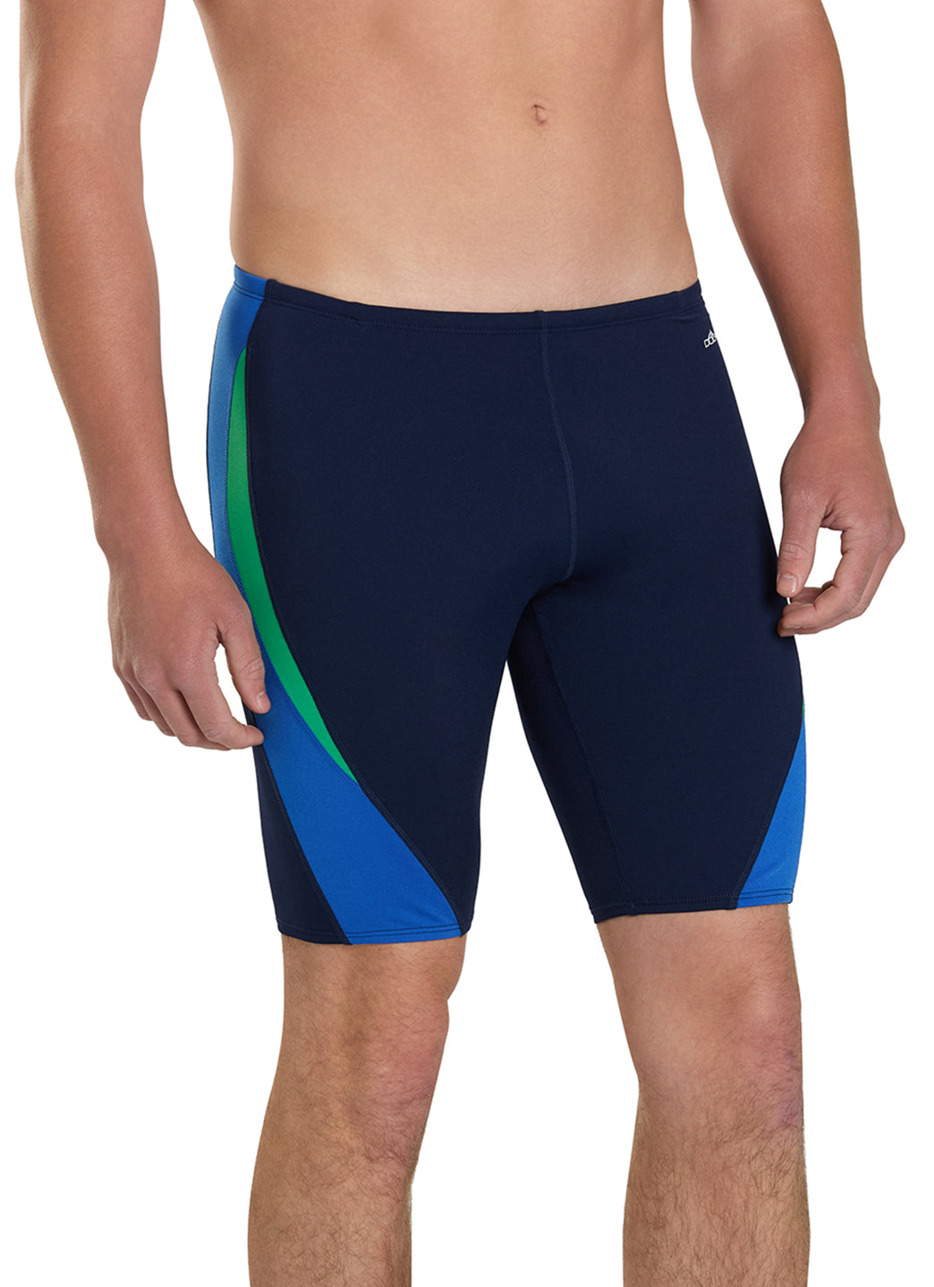 Dolfin Men's Chloroban Color Block Jammer Swimsuit