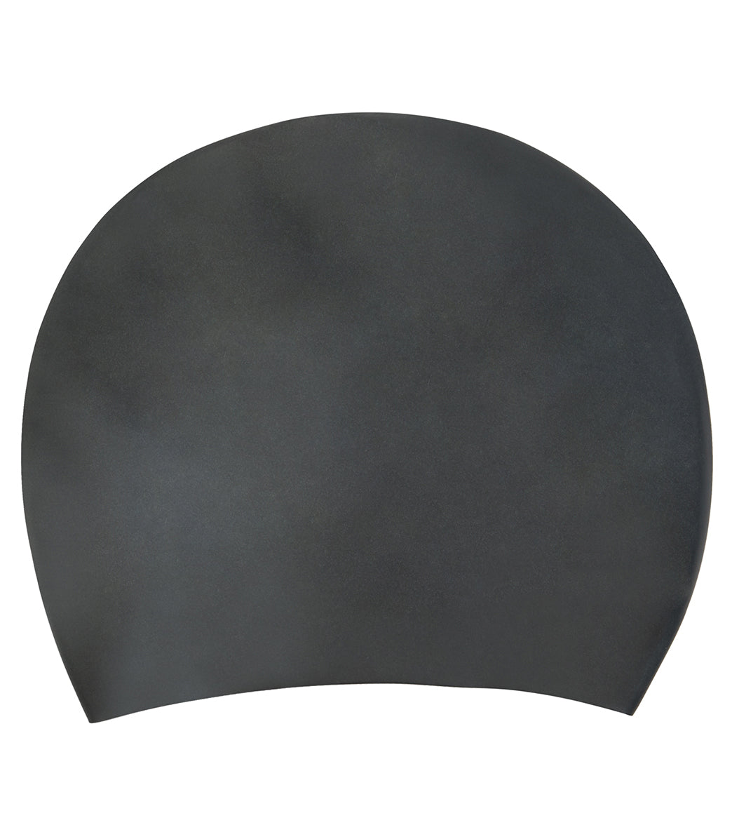 Sporti Long Hair Silicone Swim Cap