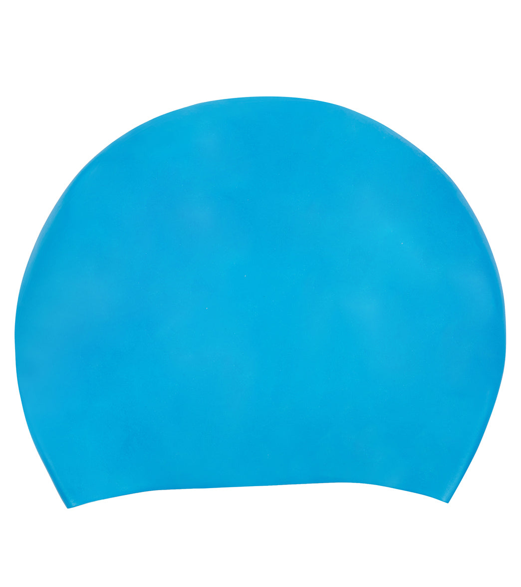 Sporti Long Hair Silicone Swim Cap