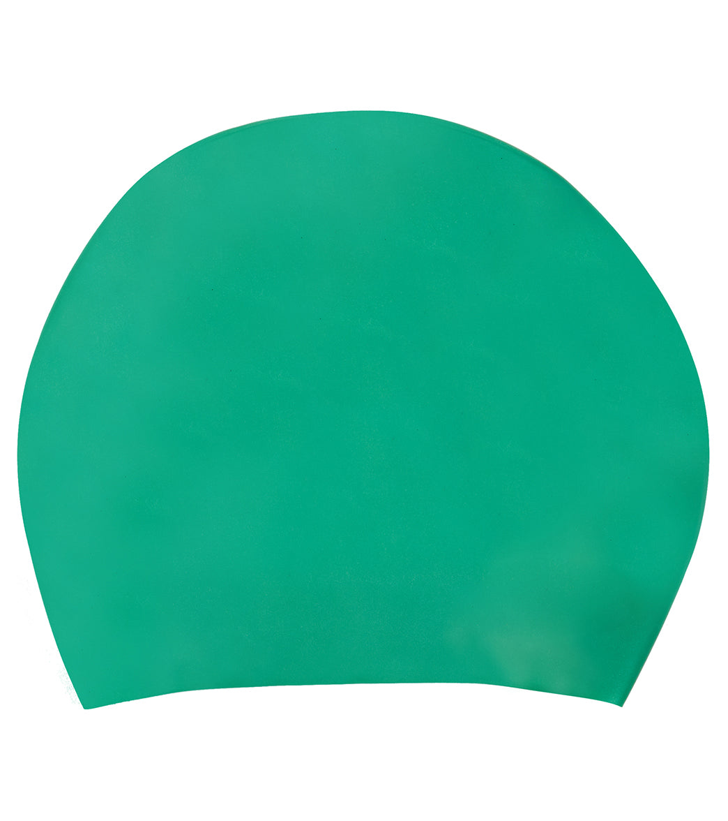 Sporti Long Hair Silicone Swim Cap