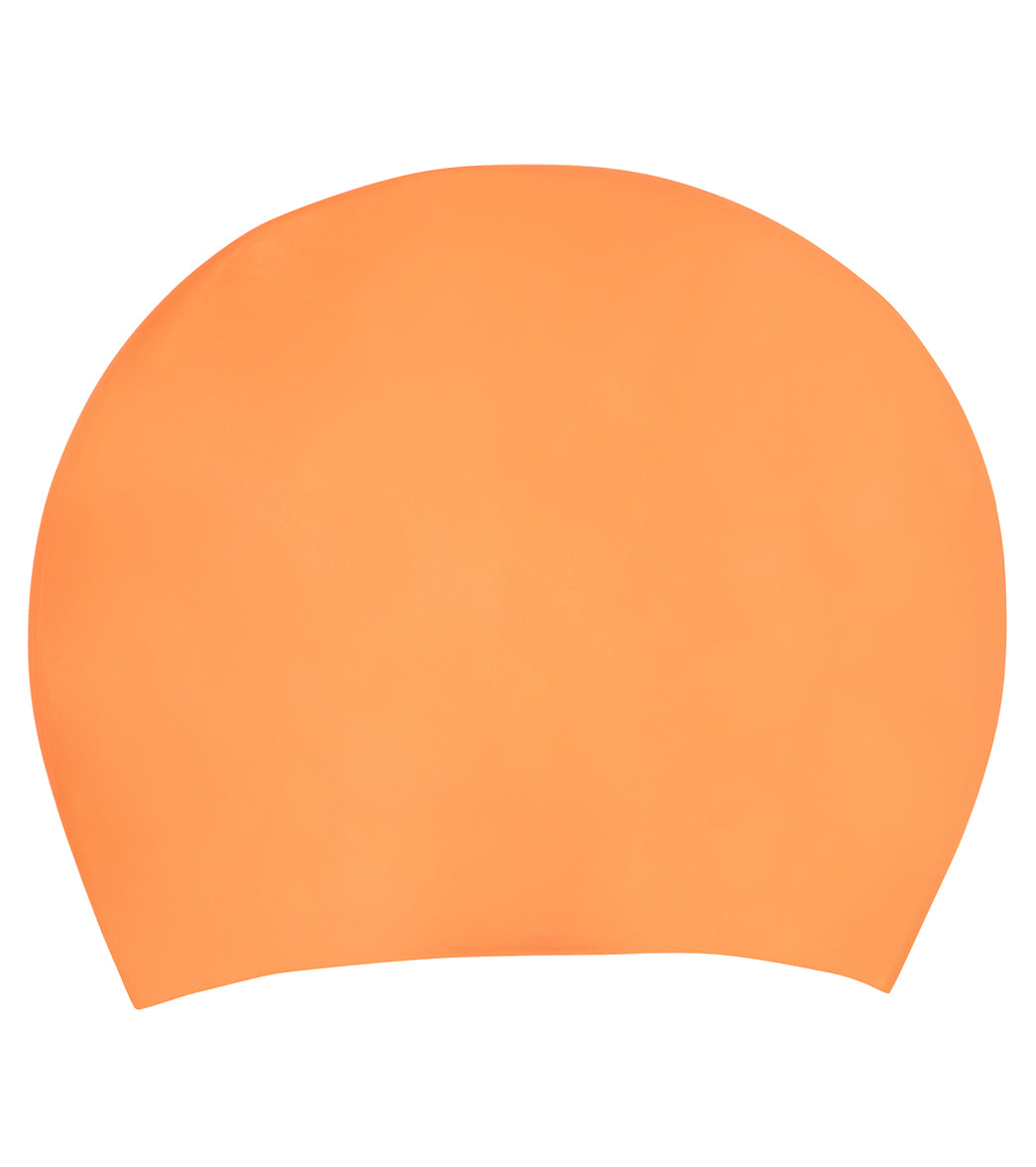 Sporti Long Hair Silicone Swim Cap