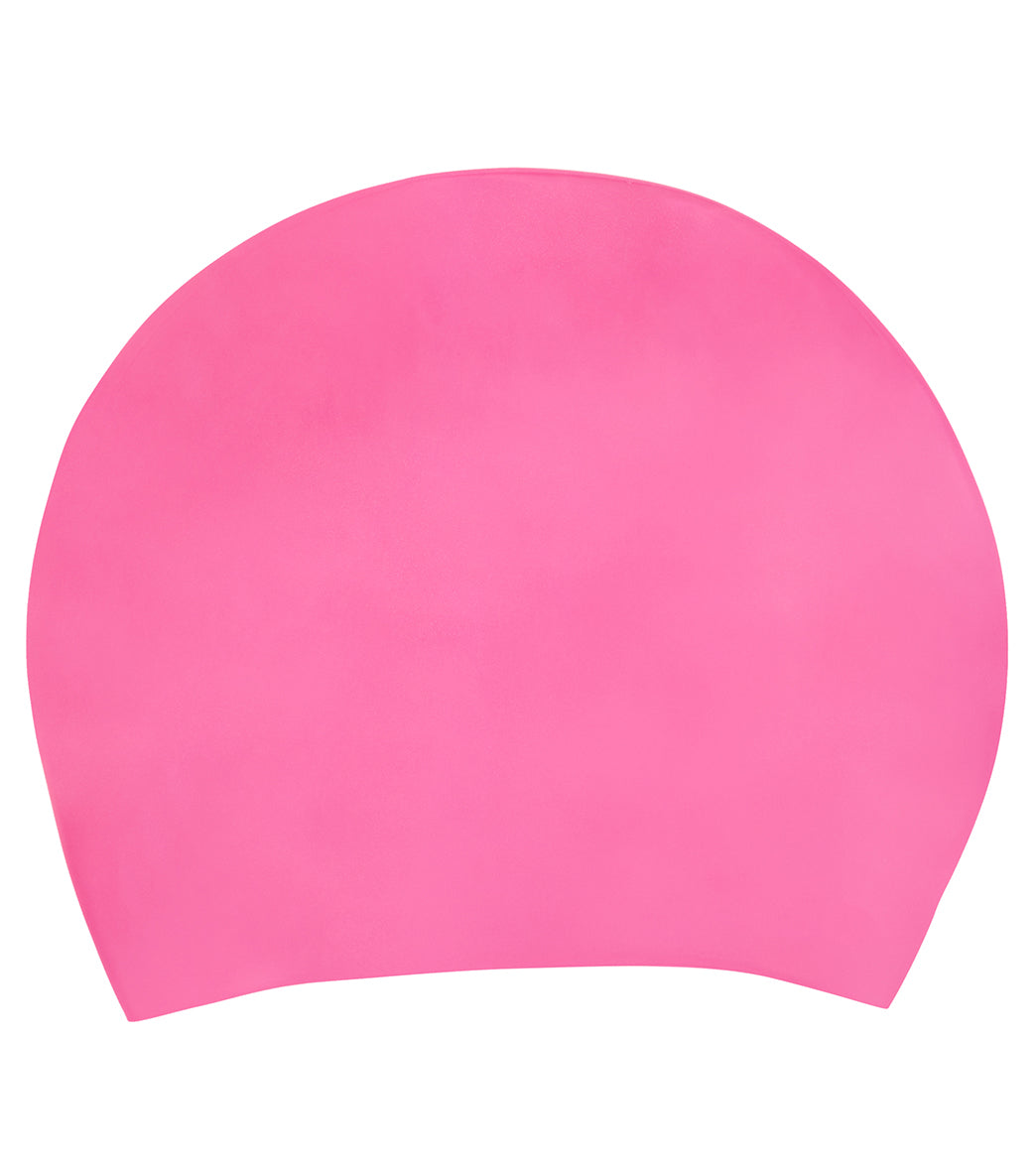 Sporti Long Hair Silicone Swim Cap
