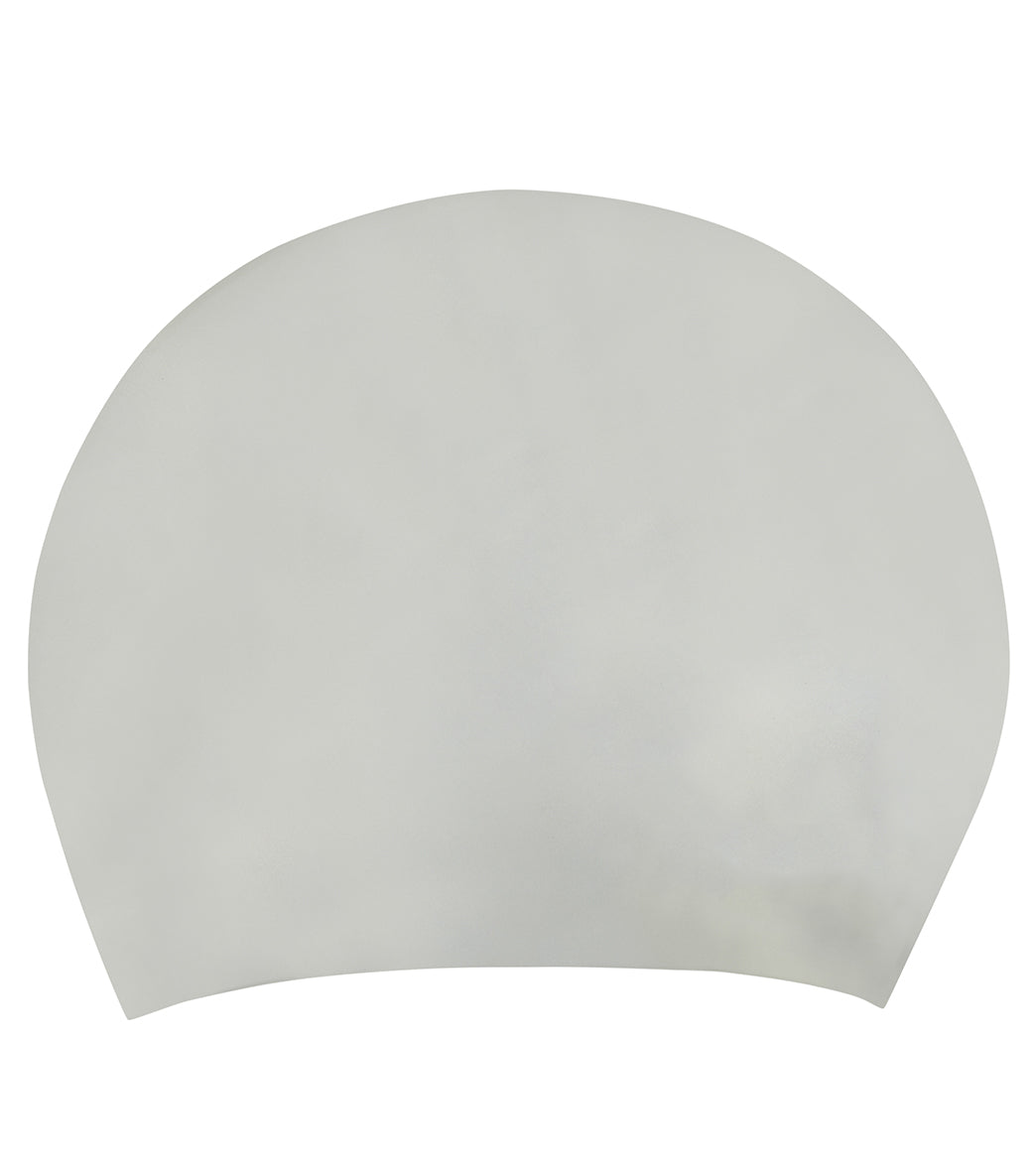 Sporti Long Hair Silicone Swim Cap