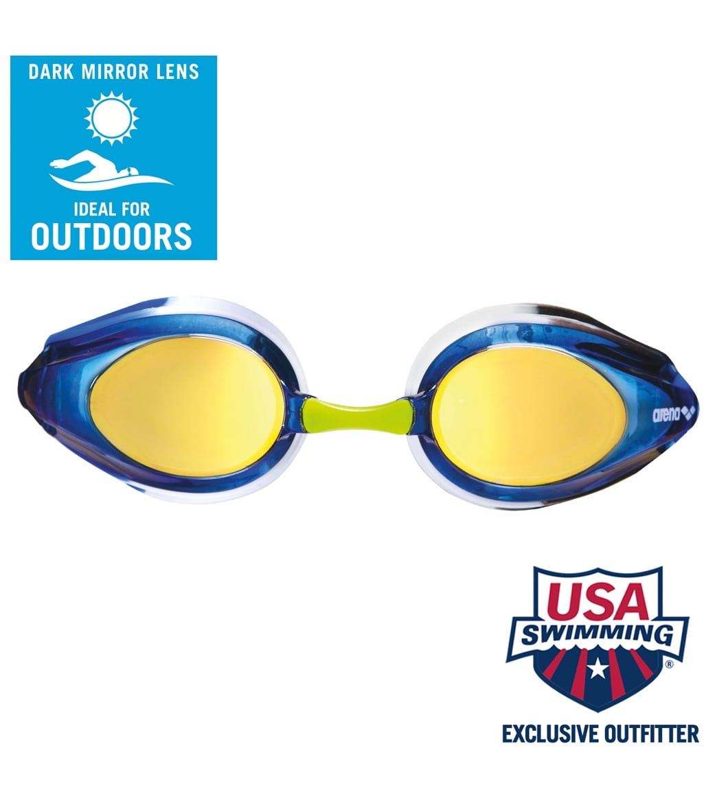 Arena Tracks Mirrored Goggle