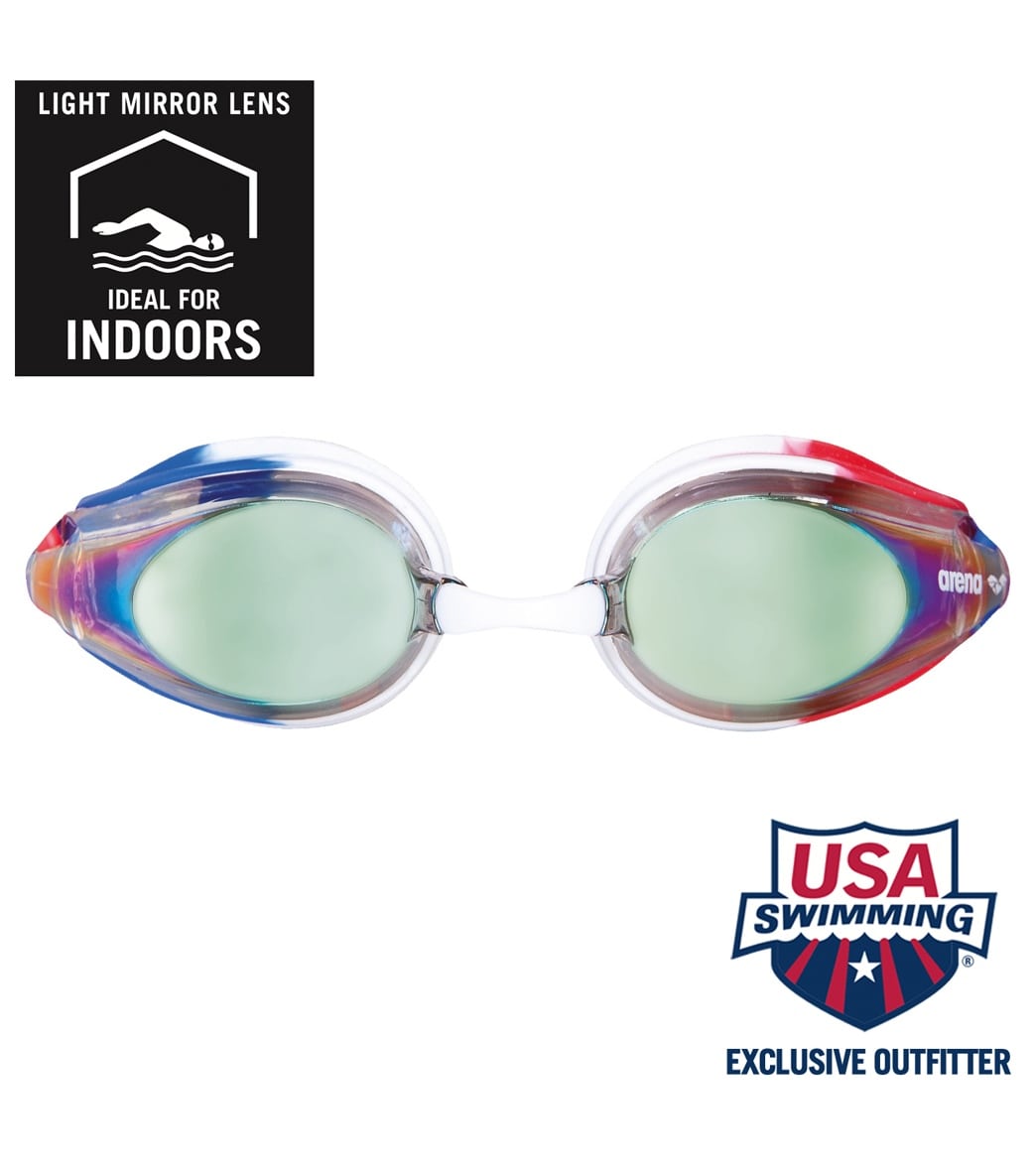 Arena Tracks Mirrored Goggle