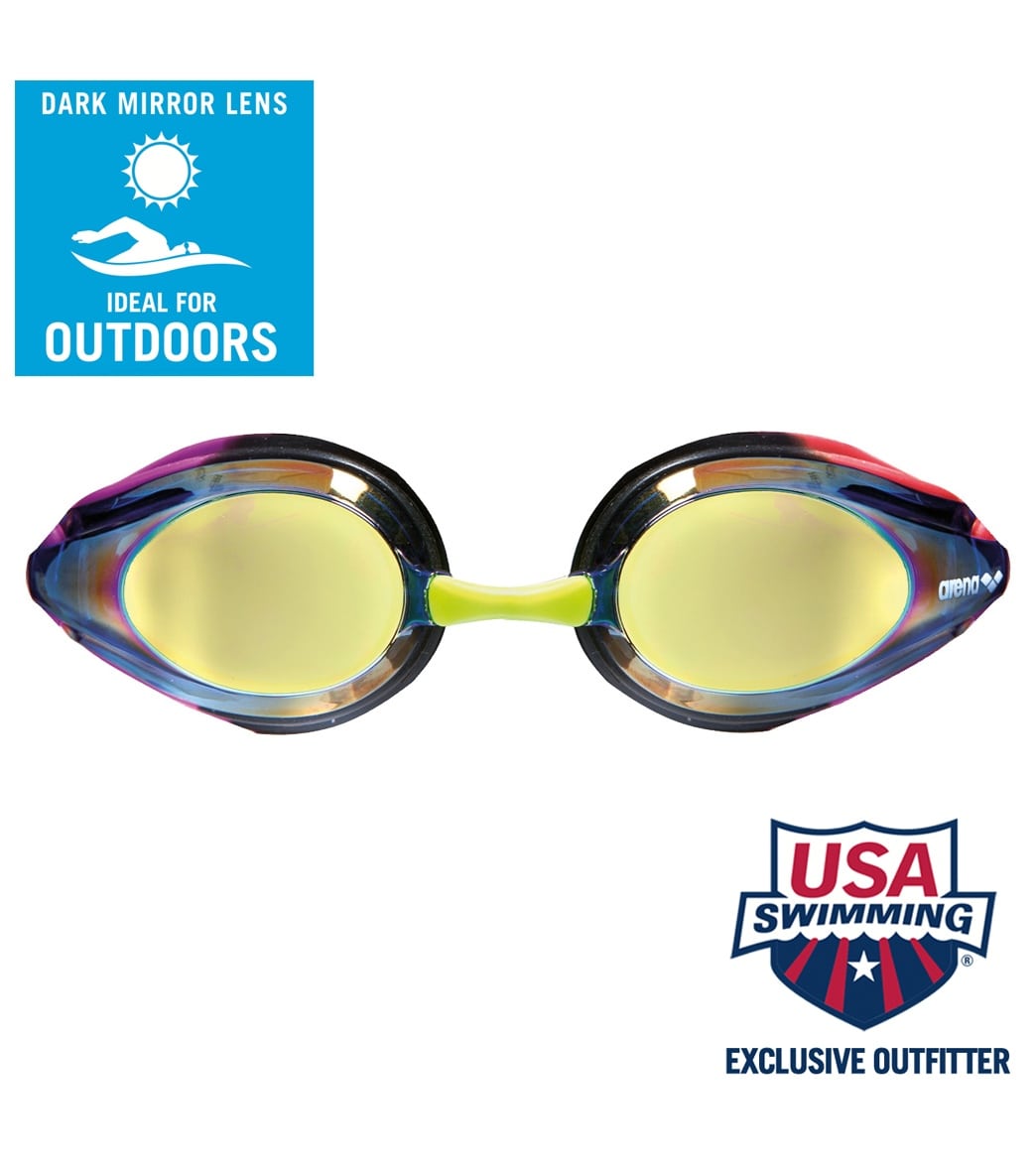 Arena Tracks Mirrored Goggle