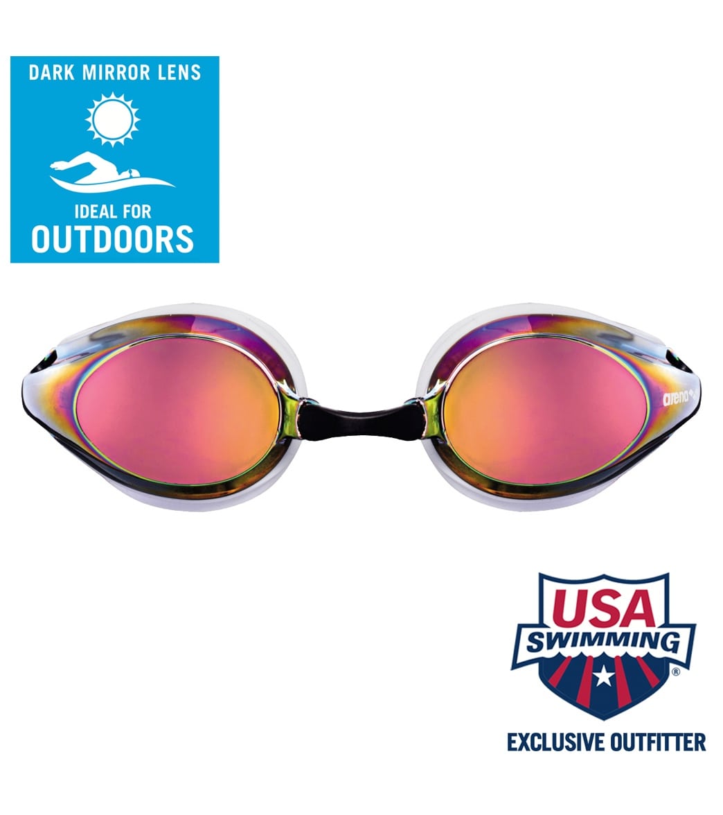 Arena Tracks Mirrored Goggle