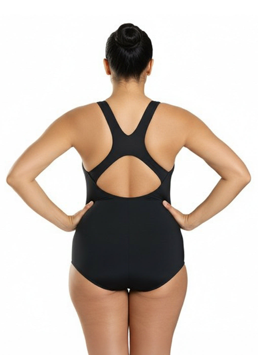 Dolfin Women's AquaShape Conservative Lap Suit Solid Polyester One Piece Swimsuit