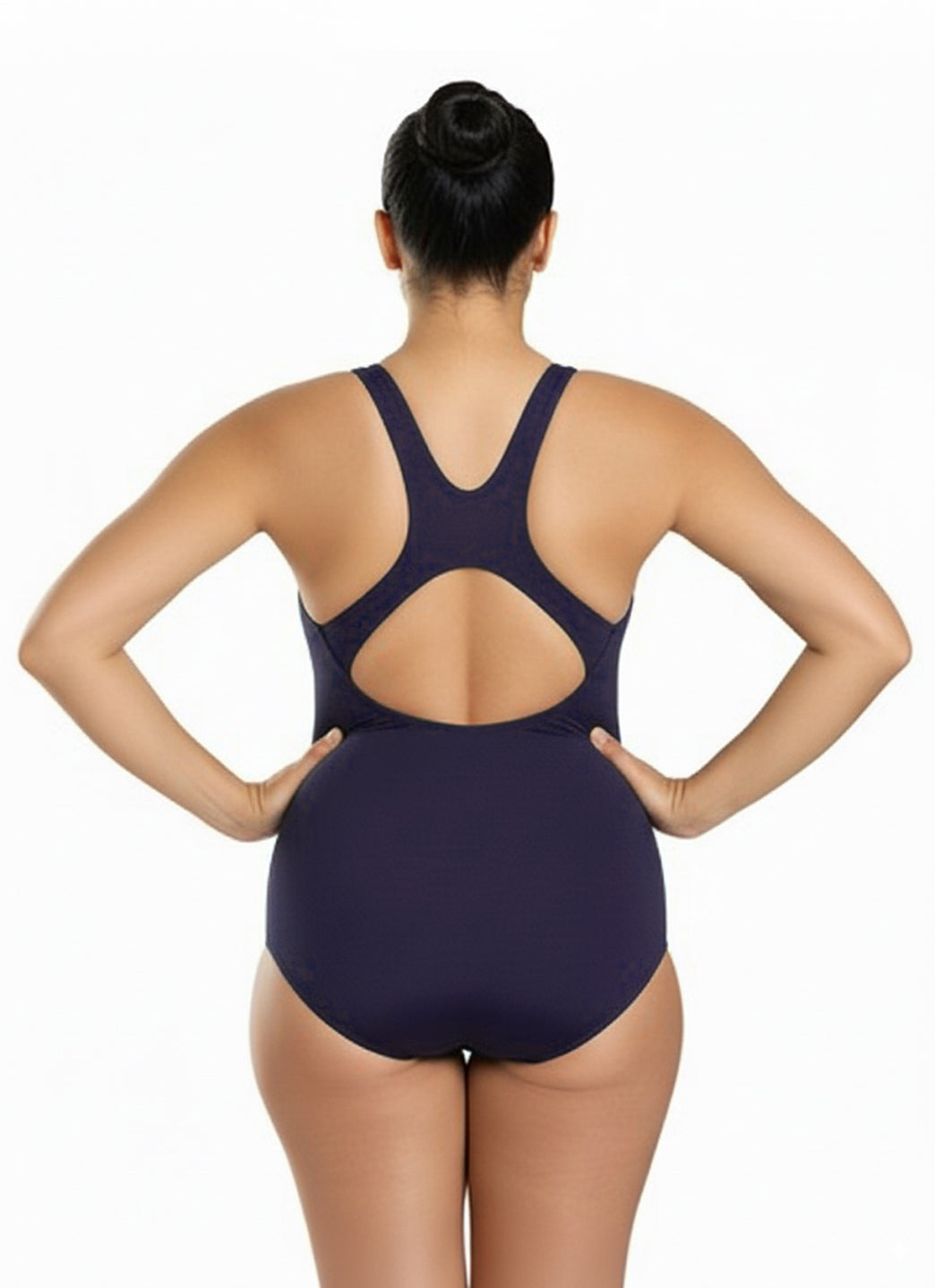 Dolfin Women's AquaShape Conservative Lap Suit Solid Polyester One Piece Swimsuit